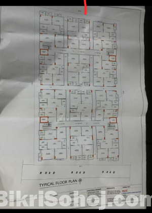Flat land share sale with govt registration